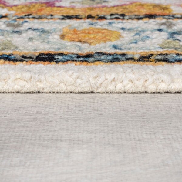 Χαλί Dahlia Κίτρινο/Πολύχρωμο 160X230 cm, Flair Rugs
