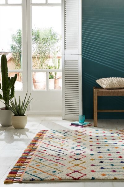 Χαλί Prairie Berber Κρεμ 160X230 cm, Flair Rugs