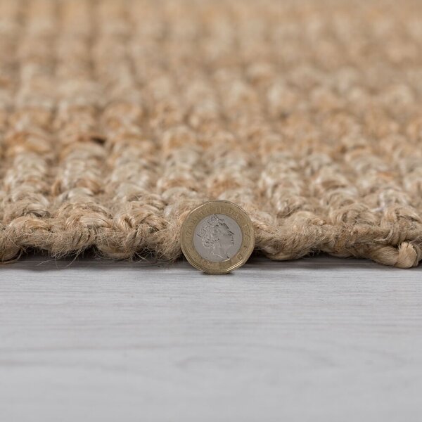 Χαλί Διαδρόμου Jute Boucle Γκρι 60X300 cm, Flair Rugs