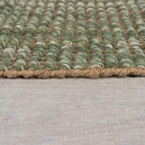 Χαλί Jute Ombre Πράσινο 60X110 cm, Flair Rugs