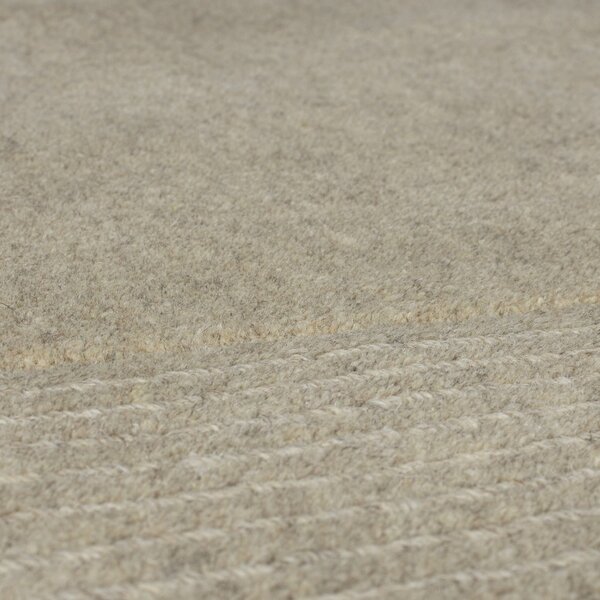 Χαλί Textured Wool Border Natural 120X170 cm, Flair Rugs