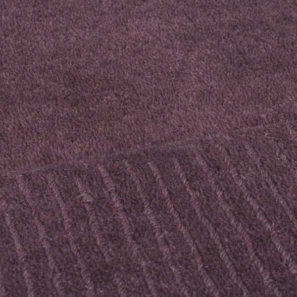 Χαλί Textured Wool Border Violet 200X290 cm, Flair Rugs