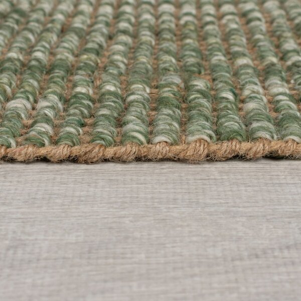 Χαλί Jute Ombre Πράσινο 60X110 cm, Flair Rugs