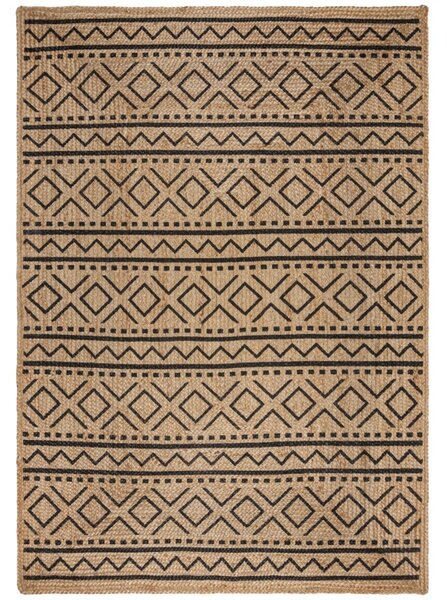 Χαλί Luis Natural/Μαύρο 200X290 cm, Flair Rugs
