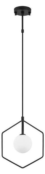 Φωτιστικό οροφής Geometri - 11075 Μαύρο/Λευκό