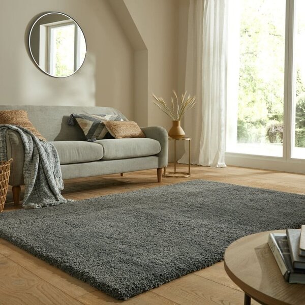 Χαλί Feather Soft CHARCOAL 160X230 cm, Flair Rugs