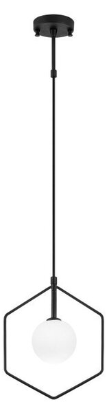 Φωτιστικό οροφής Geometri - 11075 Μαύρο/Λευκό