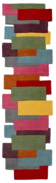 Χαλί Διαδρόμου Collage Πολύχρωμο 66X300 cm, Flair Rugs