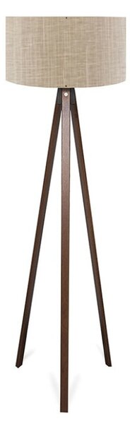 Φωτιστικό Δαπέδου PWL-1059, E27 μπεζ-καρυδί, 38x140 cm