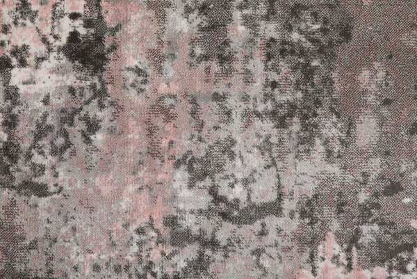 Χαλί Διαδρόμου Wonderlust Γκρι/Ροζ 80X300 cm, Flair Rugs
