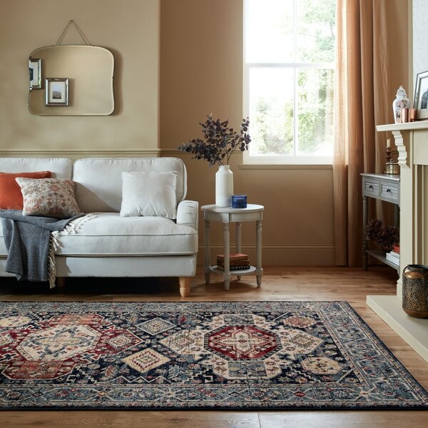 Χαλί Sincerity Royale Gillingham Μπλε 80X150 cm, Flair Rugs