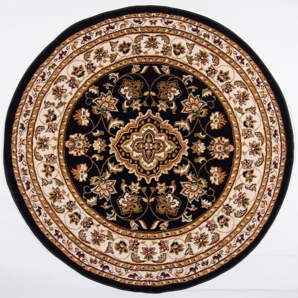 Στρογγυλό Χαλί Sincerity Royale Sherborne Μπλε 133X133 cm, Flair Rugs