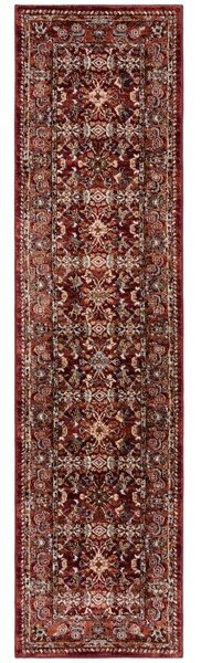 Χαλί Διαδρόμου Sincerity Royale Sandford Κόκκινο 66X300 cm, Flair Rugs