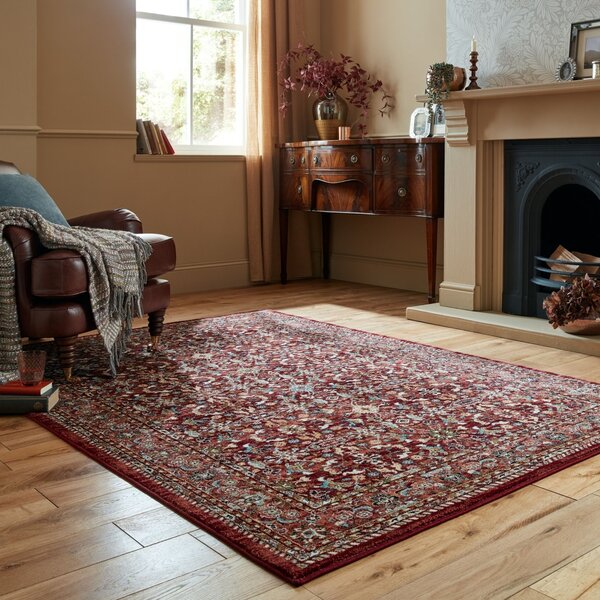 Χαλί Sincerity Royale Sandford Κόκκινο 80X150 cm, Flair Rugs