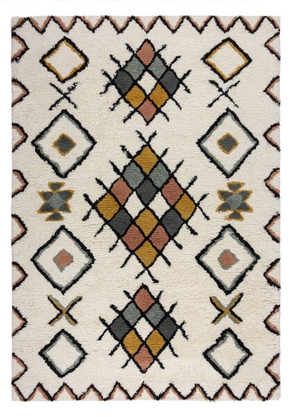 Χαλί Maroc Midar Shaggy Πολύχρωμο 120X170 cm, Flair Rugs