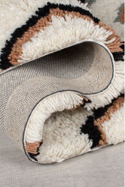 Χαλί Maroc Midar Shaggy Πολύχρωμο 120X170 cm, Flair Rugs