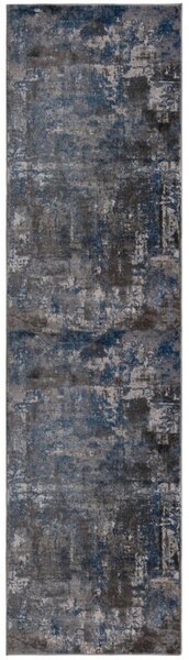 Χαλί Διαδρόμου Wonderlust Μπλε/Γκρι 80X300 cm, Flair Rugs