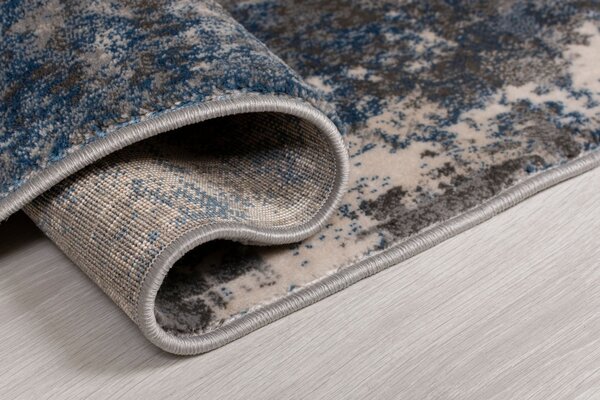 Χαλί Διαδρόμου Wonderlust Μπλε/Γκρι 80X300 cm, Flair Rugs