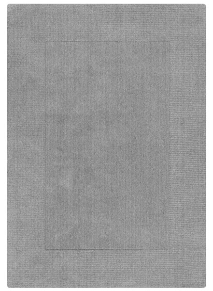 Χαλί Textured Wool Border GREY MARL 160X230 cm, Flair Rugs