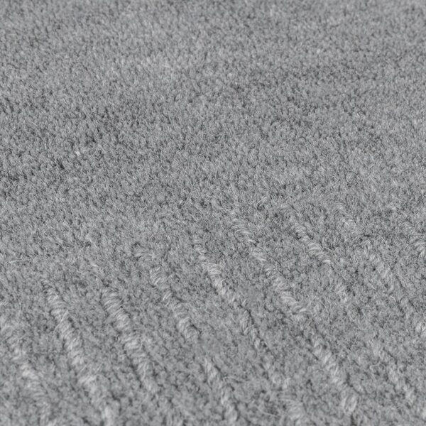 Χαλί Textured Wool Border GREY MARL 160X230 cm, Flair Rugs