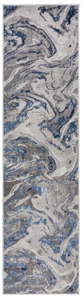 Χαλί Διαδρόμου Marbled Bleumarin 60X230 cm, Flair Rugs