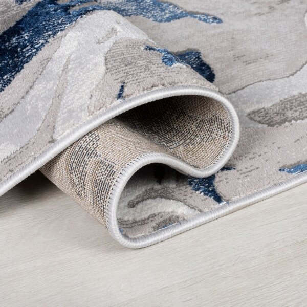 Χαλί Διαδρόμου Marbled Bleumarin 60X230 cm, Flair Rugs