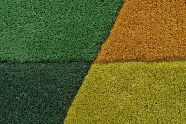 Χαλί Διαδρόμου Prism Πράσινο/Πολύχρωμο 60X230 cm, Flair Rugs