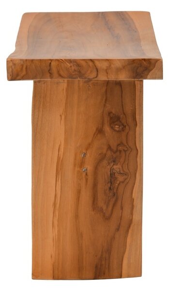 Βοηθητικό τραπεζάκι Borbe, Φυσικό, 28x45x45 cm