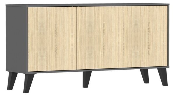Μπουφές Billie, Sonoma, 40x149x77 cm