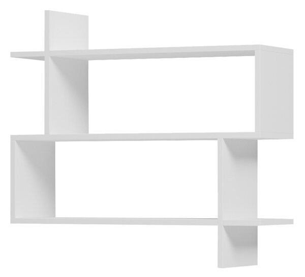 Ράφι τοίχου Parallel, Λευκό, 22x70x65.5 cm