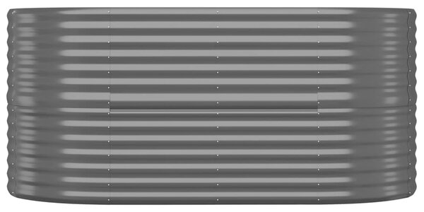 VidaXL Ζαρντινιέρα Ανθρακί 152x80x68 εκ Ατσάλι με Ηλεκτρ. Βαφή Πούδρας