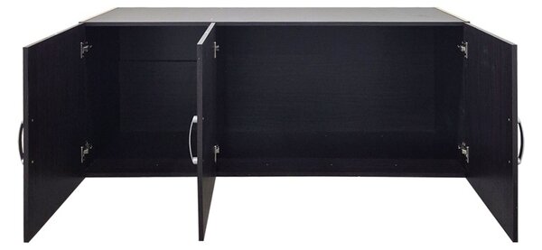 Ντουλάπα Alvia με 3 πόρτες, Wenge, 51x150x60 cm
