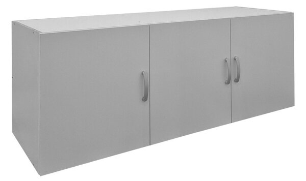 Ντουλάπα Alvia με 3 πόρτες, Λευκή, 51x150x60 cm