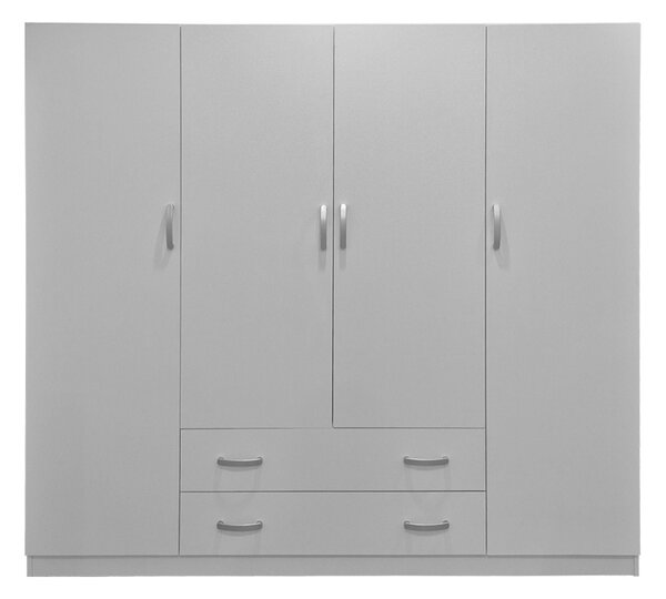 Ντουλάπα Alvia, Λευκή, 51x200x180 cm
