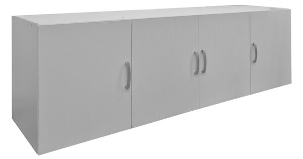 Ντουλάπα Alvia με 3 πόρτες, Λευκή, 51x200x60 cm