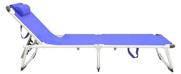 Ξαπλώστρα Fevepe, Μπλε, 185x58.5x29.5 cm
