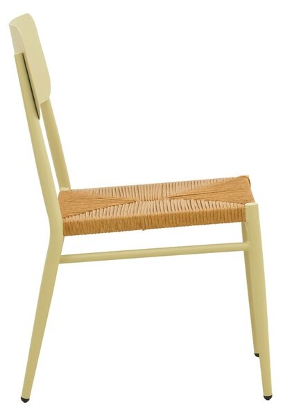 Στοιβαζόμενη καρέκλα Giardino, Μπεζ, 56x45x82 cm
