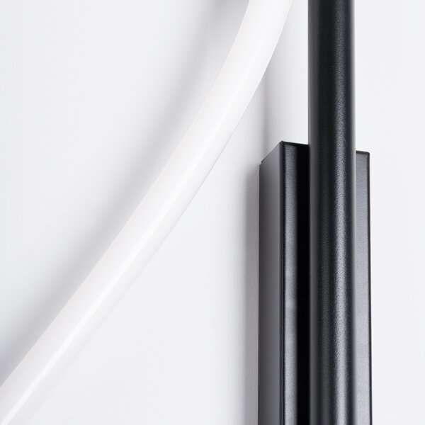 Φωτιστικό τοίχου LED Galakse, Μαύρο, 2700-6500K, 36x7.5x90 cm