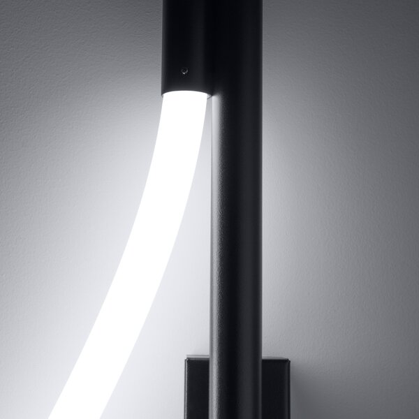 Φωτιστικό τοίχου LED Galakse, Μαύρο, 2700-6500K, 36x7.5x90 cm