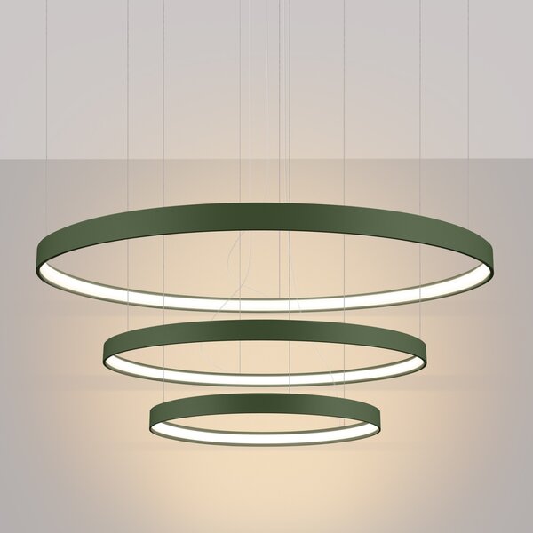 Πολυέλαιος LED Rio 3, Λαδί, 3000K, 110x110x150 cm