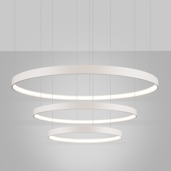 Πολυέλαιος LED Rio 3, Μπεζ, 4000K, 110x110x150 cm