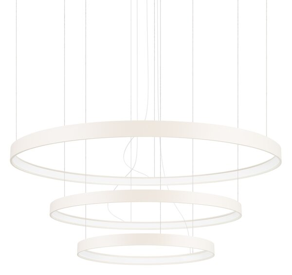 Πολυέλαιος LED Rio 3, Μπεζ, 4000K, 110x110x150 cm