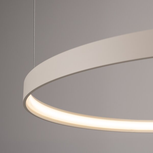 Πολυέλαιος LED Rio 55, Μπεζ, 3000K, 55x55x150 cm