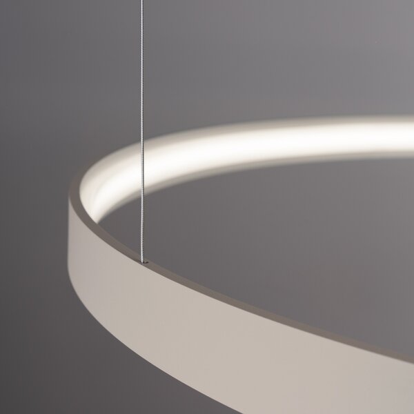 Πολυέλαιος LED Rio 3, Μπεζ, 4000K, 110x110x150 cm