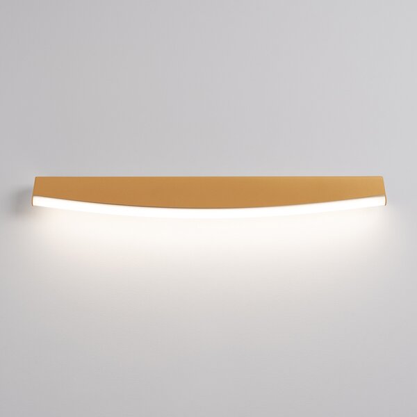 Φωτιστικό τοίχου LED Jorun, Χρυσό, 4000K, 60x5.5x7 cm