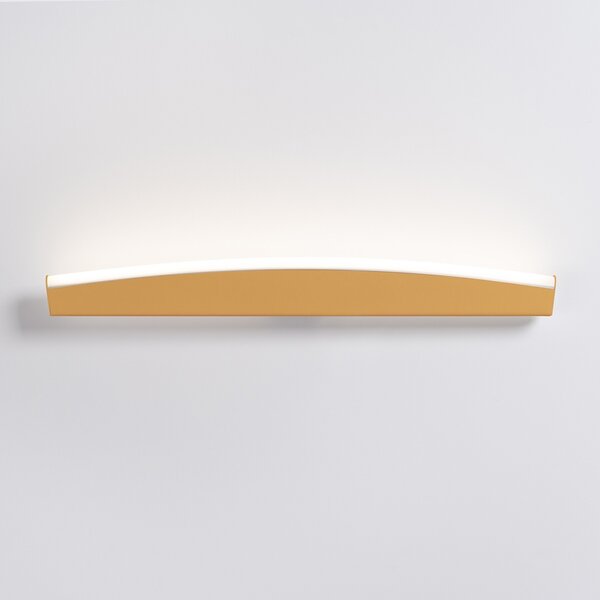Φωτιστικό τοίχου LED Jorun, Χρυσό, 4000K, 60x5.5x7 cm