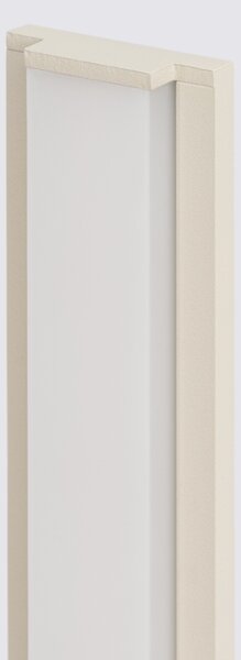 Φωτιστικό τοίχου LED Lahti 90, Μπεζ, 3000K, 4x6.5x90 cm