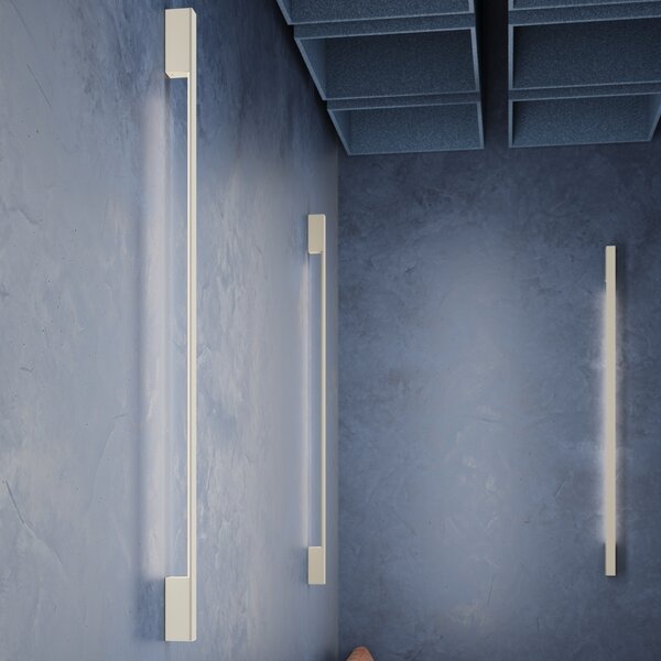 Φωτιστικό τοίχου LED Lahti 90, Μπεζ, 3000K, 4x6.5x90 cm