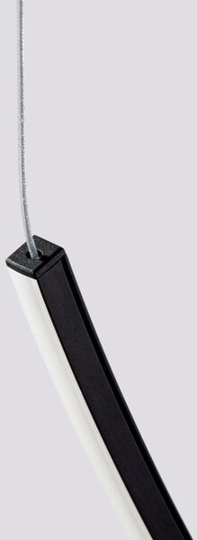 Πολυέλαιος LED Alvar 3, Μαύρος, 3000K, 150x150x260 cm