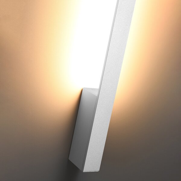 Φωτιστικό τοίχου LED Lahti, Λευκό, 3000K, 4x6.5x90 cm